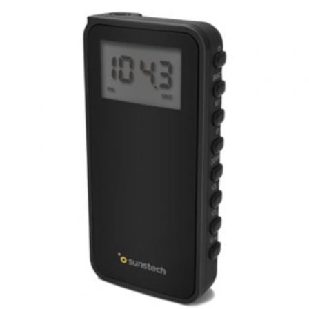 --Radio Portátil Sunstech RPD23/ Negro-