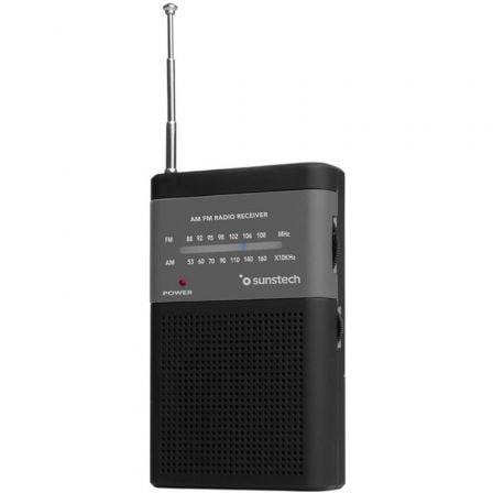 --Radio Portátil Sunstech RPS42BLISBK/ Negra-