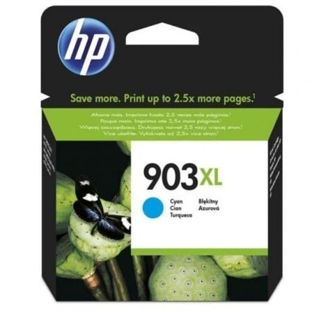 --Cartucho de Tinta Original HP nº903 XL Alta Capacidad/ Cian-
