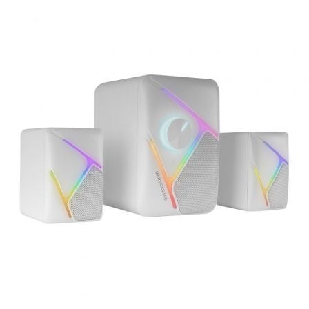 --Altavoces Mars Gaming MS-H21/ 35W/ 2.1/ Blancos-