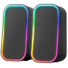 -2-Altavoces con Bluetooth Mars Gaming MS-OM/ 20W/ 2.0-2