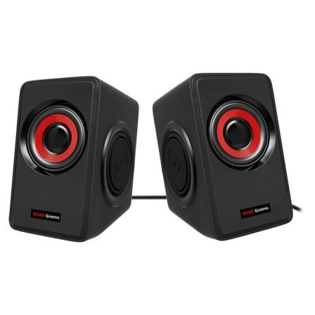 --Altavoces Mars Gaming MS1/ 10W/ 2.0/ Rojos-