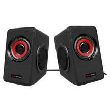 --Altavoces Mars Gaming MS1/ 10W/ 2.0/ Rojos-