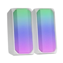 --Altavoces con Bluetooth Mars Gaming MSRGBW/ 15W/ 2.0/ Blancos-