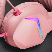 -3-Auriculares Gaming con Micrófono Mars Gaming MH122/ Jack 3.5/ Rosas-3