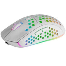 -1-Ratón Gaming Inalámbrico Mars Gaming MMW3W/ Batería recargable/ Hasta 3200 DPI/ Blanco-1