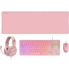 --Pack Gaming Mars Gaming MCP-RGB3P/ Teclado RGB + Ratón Óptico + Alfombrilla XXL + Auriculares-