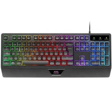 -1-Pack Gaming Mars Gaming MCP124/ Teclado H-MECH  + Ratón Óptico + Alfombrilla/ Negro-1