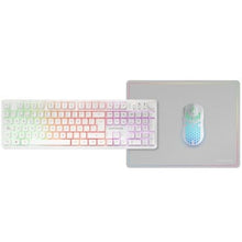 -1-Pack Gaming Mars Gaming MCPWX/ Teclado Inalámbrico + Ratón Inalámbrico + Alfombrilla-1