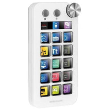 --Control Deck Mars Gaming MSD-NEO/ 15 Teclas LCD/ 1 Rueda/ 2 Botones/ Blanco-