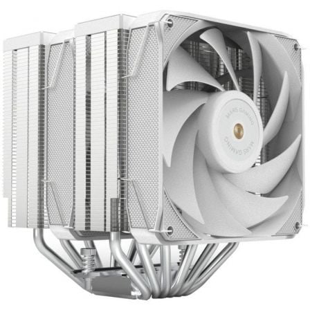 --Ventilador con Disipador Doble Mars Gaming MCPU-XU6/ 2x 12cm/ Blanco-