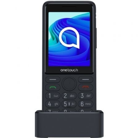 --Teléfono Móvil TCL One Touch 4042S Para Personas Mayores/ 4G/ Gris Oscuro-