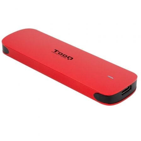 --Caja Externa para Disco SSD M.2 NVMe TooQ TQE-2201R/ USB 3.1 Gen2/ Sin tornillos-