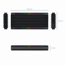 -1-Caja Externa para Disco SSD M.2 NVMe TooQ TQE-2222B/ USB 3.1 Gen2/ Sin tornillos-1