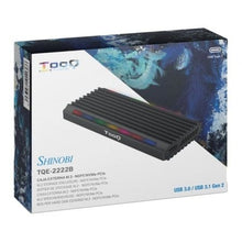 -4-Caja Externa para Disco SSD M.2 NVMe TooQ TQE-2222B/ USB 3.1 Gen2/ Sin tornillos-4
