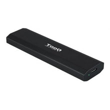 --Caja Externa para Disco SSD M.2 NVMe TooQ TQE-2223B/ USB 3.2/ Sin tornillos-