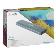 -4-Caja Externa para Disco SSD M.2 NVMe TooQ TQE-2223G/ USB 3.2/ Sin tornillos-4