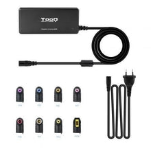 -3-Cargador de Portátil TooQ TQLC-65BS02AT/ 65W/ Automático/ 8 Conectores/ Voltaje 18.5-20V/ 1 USB-3