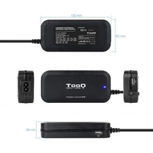 -3-Cargador de Portátil TooQ TQLC-90BS02AT/ 90W/ Automático/ 12 Conectores/ Voltaje 12-20V/ 1 USB-3