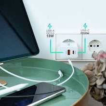 -3-Cargador de Pared TooQ TQWC-2SC04WT/ 1xUSB Tipo-C/ 1xUSB/ 20W-3