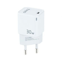 --Cargador de Pared GaN TooQ TQWC-GANPD30WT/ 1xUSB Tipo-C/ 30W-