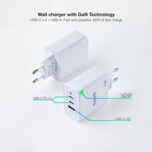 -1-Cargador de Pared GaN TooQ TQWC-GANQC2PD65WT/ 2xUSB Tipo-C/ 1xUSB/ 65W-1