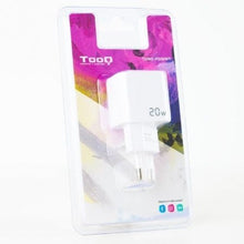-4-Cargador de Pared TooQ TQWC-PD20WT/ 1xUSB Tipo-C/ 20W/ Blanco-4