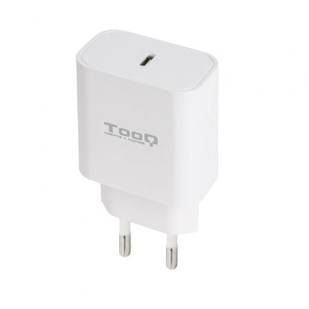--Cargador de Pared TooQ TQWC-PDUSBC20W/ 1xUSB Tipo-C/ 20W-