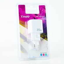 -4-Cargador de Pared TooQ TQWC-QCPD20WT/ 1xUSB-Tipo C/ 1x USB/ 20W/ Blanco-4