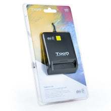 -2-Lector de DNI TooQ TQR-211B/ USB Tipo-C/ Negro-2