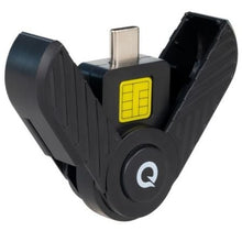 -1-Lector de DNI y Tarjetas TooQ TQR-3011B/ USB Tipo-C/ Negro-1
