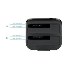-2-Docking Station para Discos Duros TooQ TQDS-802B-2