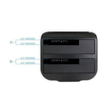 -2-Docking Station para Discos Duros TooQ TQDS-802BW-2