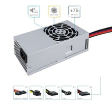 -1-Fuente de Alimentación TFX TooQ TQEP-TFX500S-O/ 500W/ Ventilador 8cm-1