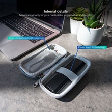 -1-Funda para Disco Externo M2 TooQ TQBC-M201G/ Gris-1