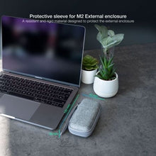 -3-Funda para Disco Externo M2 TooQ TQBC-M201G/ Gris-3