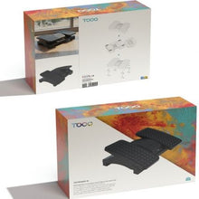 -3-Reposapiés Ajustable/ Inclinable TooQ TQFR0605-B/ 430 x 320 x 105-130 mm-3