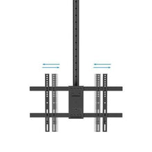 -1-Soporte de Techo Giratorio/ Inclinable/ Nivelable TooQ LPCE1186TSLI-XL-B para TV de 43-86