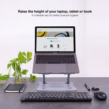 -4-Soporte TooQ TQLRS0012-AL-G para Portátiles hasta 17.3