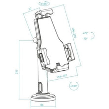-4-Soporte de Mesa/Pared para Smartphone/Tablet TooQ TQTDS0812/ Antirrobo/ Negro-4