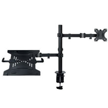 -2-Soporte de Mesa Orientable/ Inclinable Tooq DB1200TN-B para TV y Portátil de 13-32