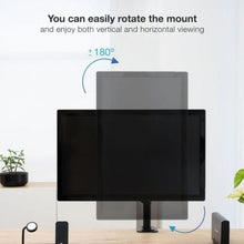 -3-Soporte de Mesa para Monitor TooQ DB1801TN-B/ Giratorio/ Inclinable/ hasta 8kg-3