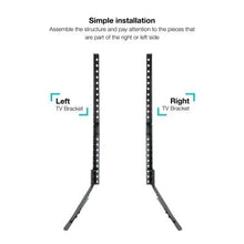 -2-Soporte de Mesa Tooq DB2375F-B para TV y Portátil de 23-75