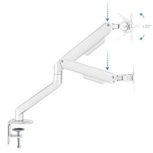-1-Soporte de Mesa para Monitor TooQ DB4032TNR-W/ Giratorio/ Inclinable/ hasta 9kg-1