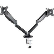 --Soporte de Mesa para 2 Monitores TooQ DB5132TNR-B/ Giratorio/ Inclinable/ hasta 9kg-