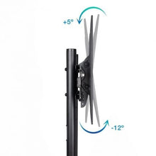 -2-Soporte de Suelo Inclinable con Ruedas TooQ FS1170M-B para TV de 37-70