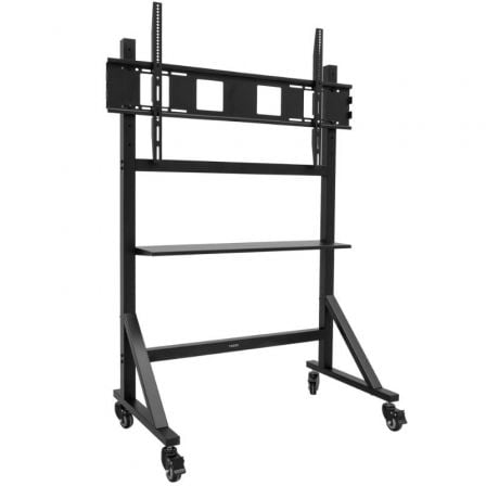 --Soporte de Suelo Ajustable con Ruedas TooQ FS20105M-B para TV de 60-105