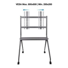 -1-Soporte de Suelo con Ruedas TooQ FS20205M-B para TV de 50-86
