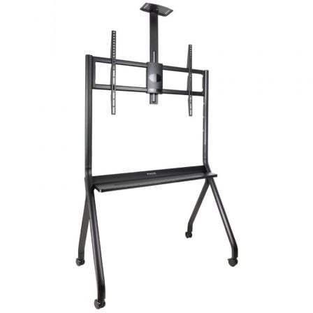 --Soporte de Suelo con Ruedas TooQ FS20208M-B para TV de 55-100