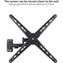 -3-Soporte de Pared Extensible/ Giratorio/ Inclinable TooQ LP1356TN-B para TV de 13-55